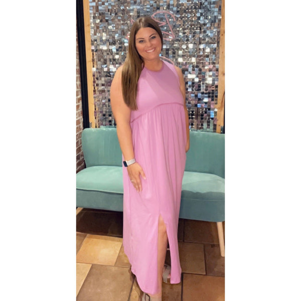 ANGIE'S SUMMER NIGHTS DRESS - Lilac-Body and Sol