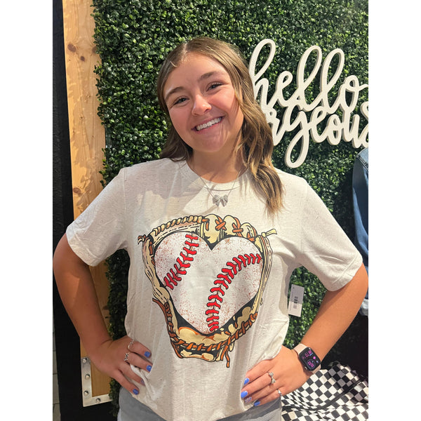 BASEBALL LOVE TEE-Body and Sol