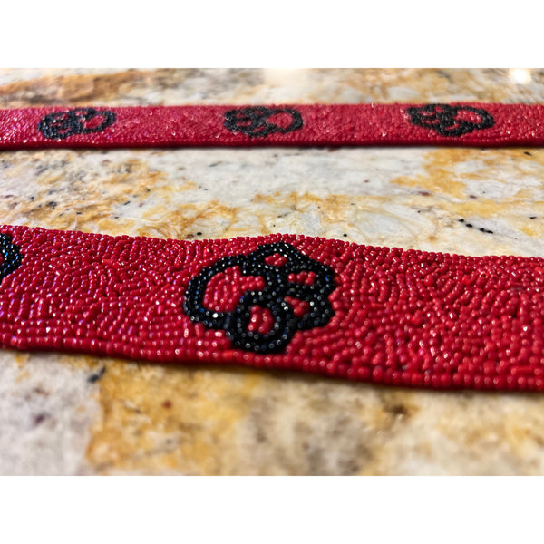 BEADED PURSE STRAP-Body and Sol