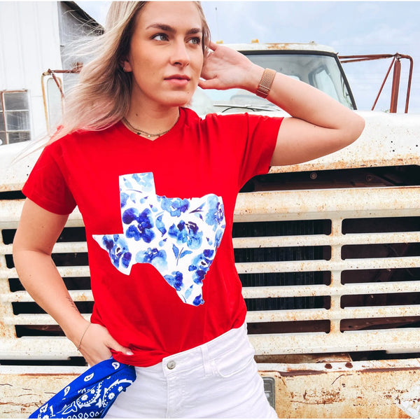 BLOOMIN' TEXAS TEE-Body and Sol