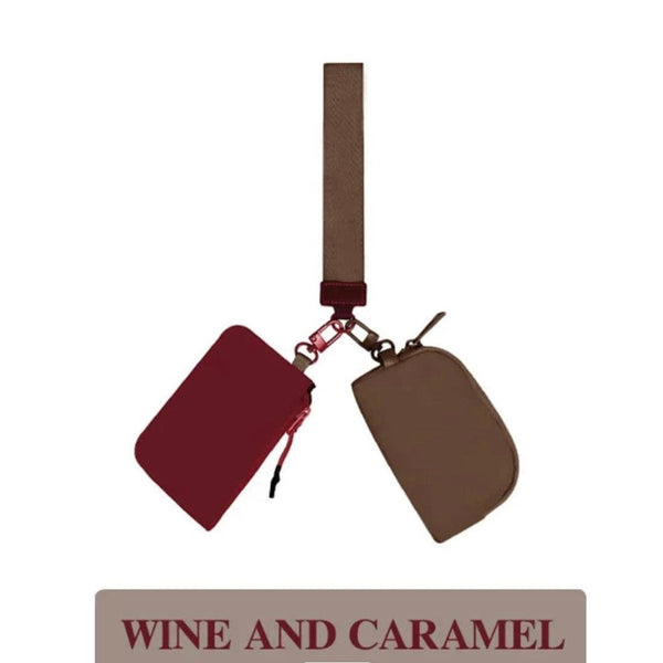 DUAL POUCH WRISTLET-Body and Sol