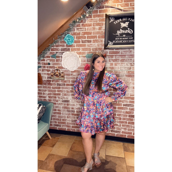 FUN FLORAL DRESS-Body and Sol