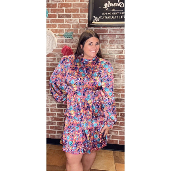 FUN FLORAL DRESS-Body and Sol
