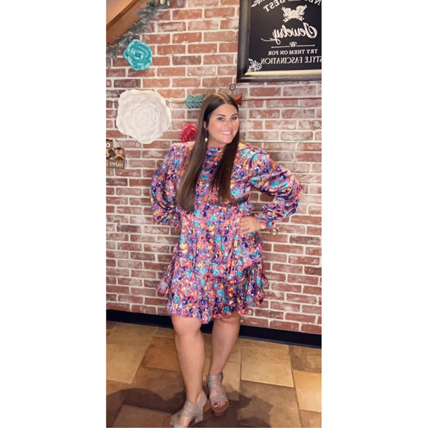 FUN FLORAL DRESS-Body and Sol