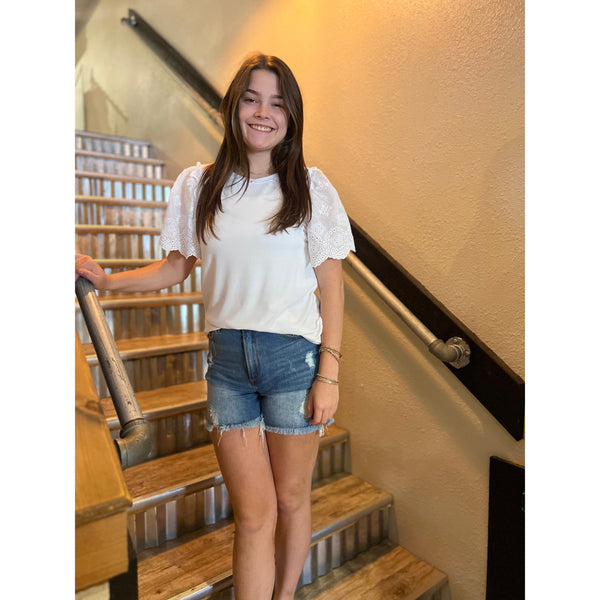 HAYLEY TOP IN WHITE-Body and Sol