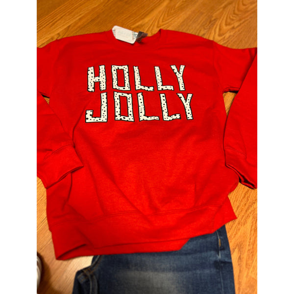 HOLLY JOLLY SWEATSHIRT-Body and Sol