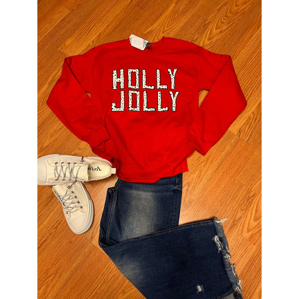 HOLLY JOLLY SWEATSHIRT-Body and Sol