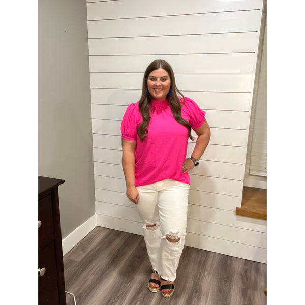 HOT MAMA PINK TOP-Body and Sol