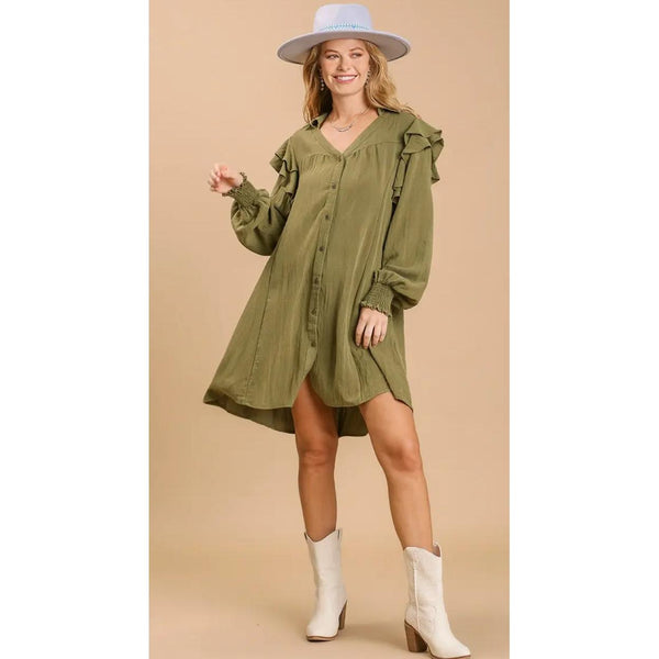 PISTACHIO BLISS DRESS-Body and Sol