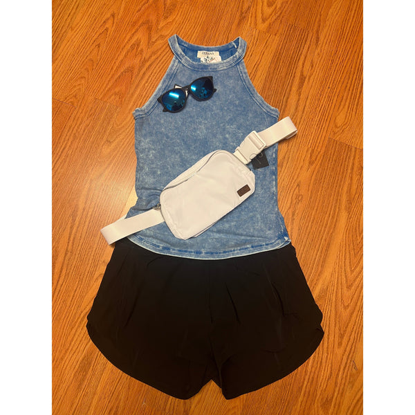 RIBBED ACID WASHED TANK TOP-Ocean Blue-Body and Sol