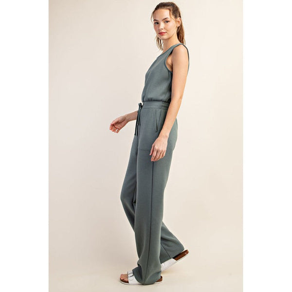 SAGE LEAF ROMPER-Body and Sol