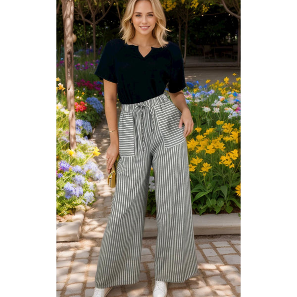 WREN'S STRIPED PANTS-Body and Sol