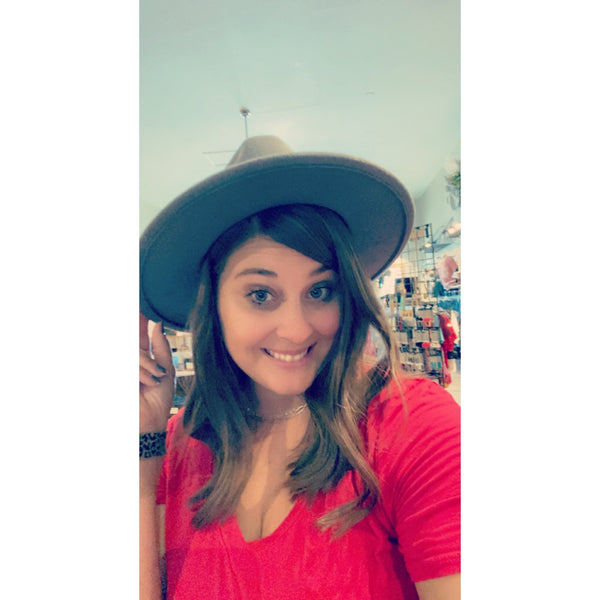 CLASSIC GREY STORM FELT HAT-Body and Sol