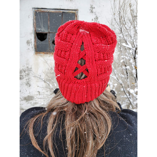 CRISS CROSS KNIT BEANIES-Body and Sol