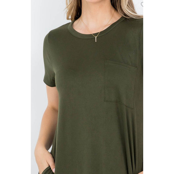 DARK OLIVE MAXI-Body and Sol