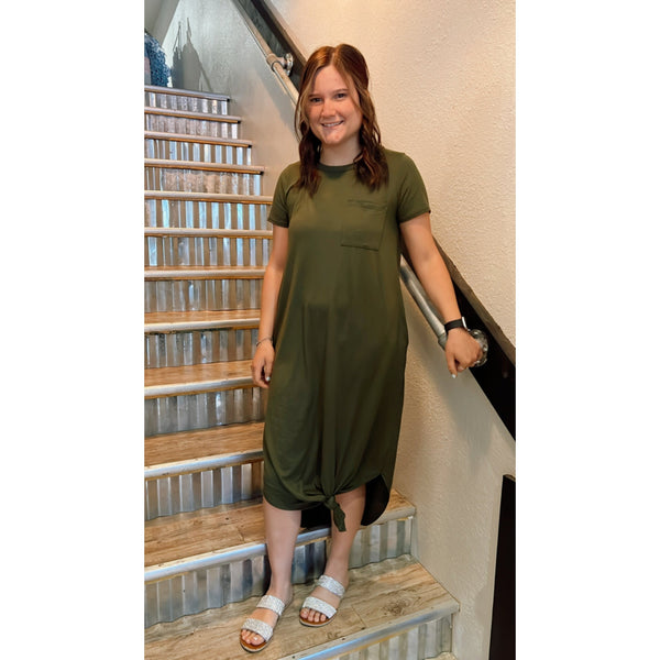 DARK OLIVE MAXI-Body and Sol