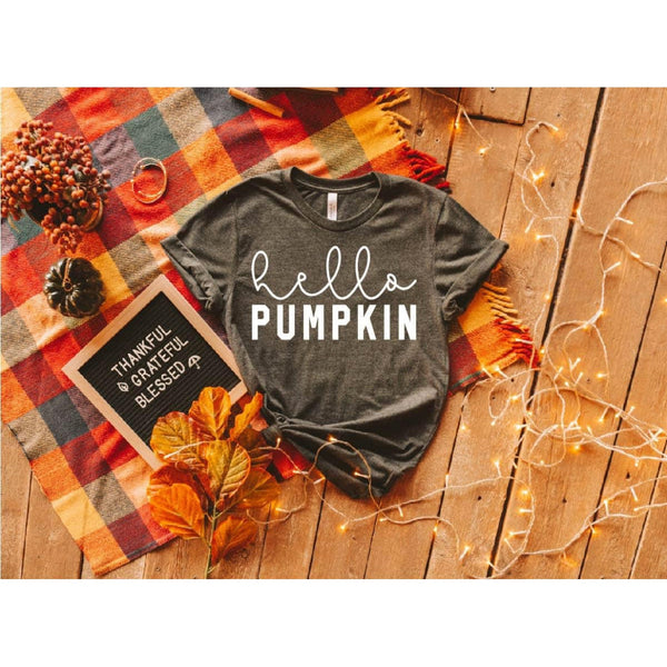 HELLO PUMPKIN TEE-Body and Sol