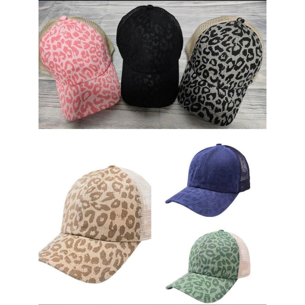 LEOPARD BASEBALL CAP-Body and Sol