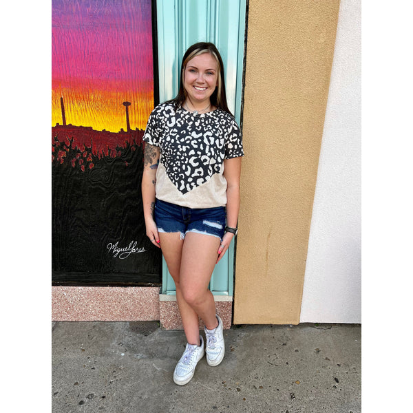 LOLA LEOPARD TOP-Body and Sol