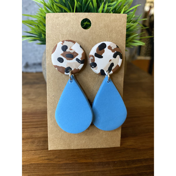 LUCKY HIGHLAND 2 TIERED LARGE EARRINGS-Body and Sol