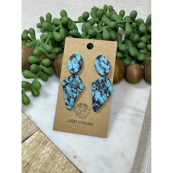LUCKY HIGHLAND 2 TIERED SMALL EARRINGS-Body and Sol