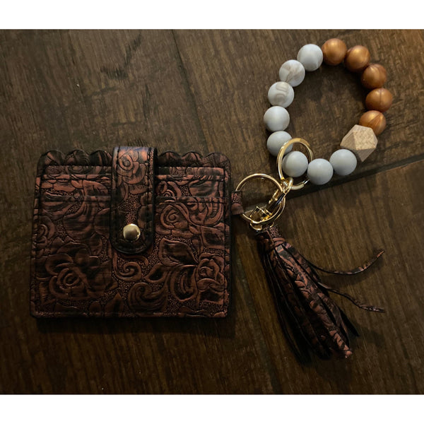 SILICONE KEYCHAIN WITH CARD HOLDER-Body and Sol
