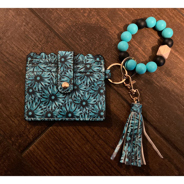 SILICONE KEYCHAIN WITH CARD HOLDER-Body and Sol