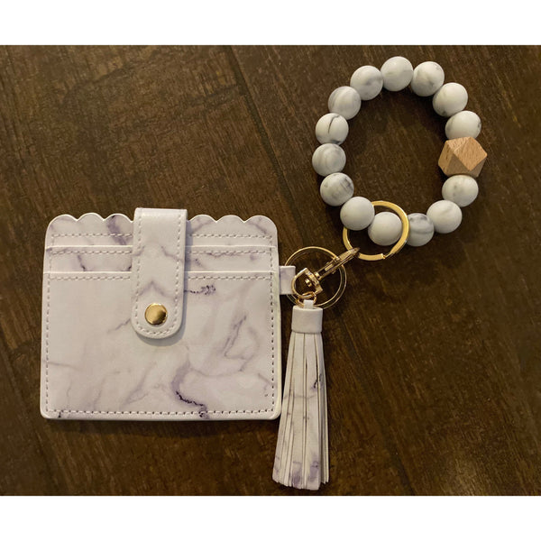 SILICONE KEYCHAIN WITH CARD HOLDER-Body and Sol