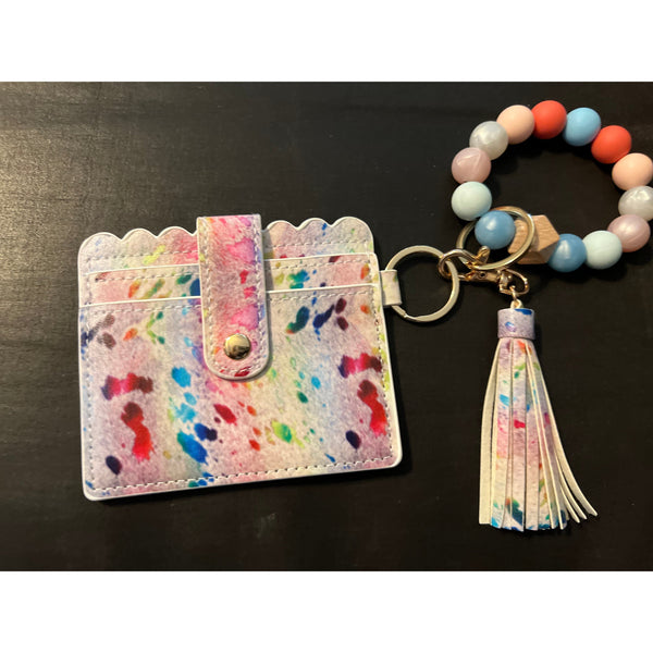 SILICONE KEYCHAIN WITH CARD HOLDER-Body and Sol