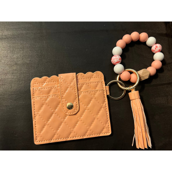 SILICONE KEYCHAIN WITH CARD HOLDER-Body and Sol