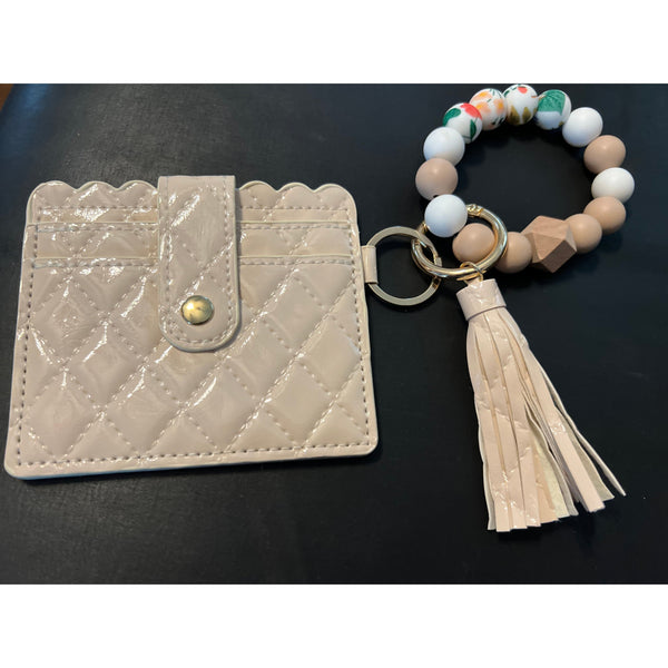 SILICONE KEYCHAIN WITH CARD HOLDER-Body and Sol