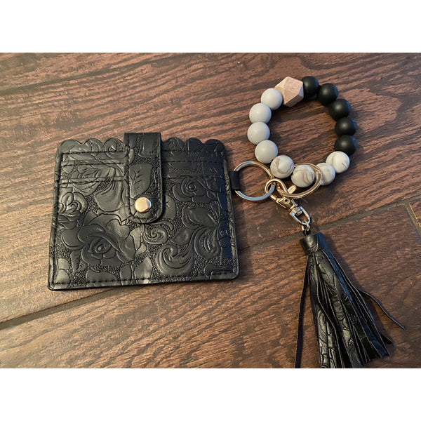 SILICONE KEYCHAIN WITH CARD HOLDER-Body and Sol