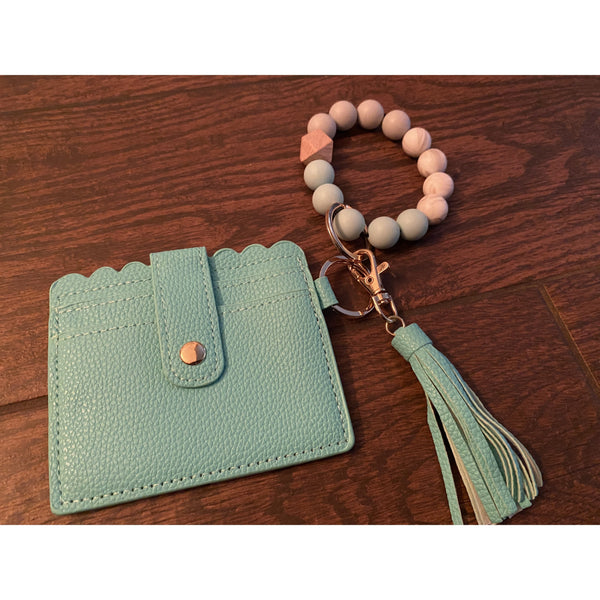 SILICONE KEYCHAIN WITH CARD HOLDER-Body and Sol