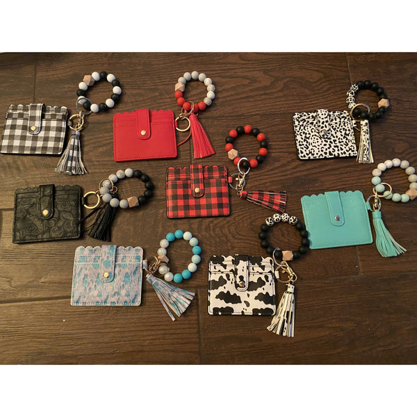 SILICONE KEYCHAIN WITH CARD HOLDER-Body and Sol