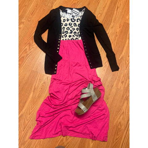 CAMI DRESS IN FUSCIA-Body and Sol