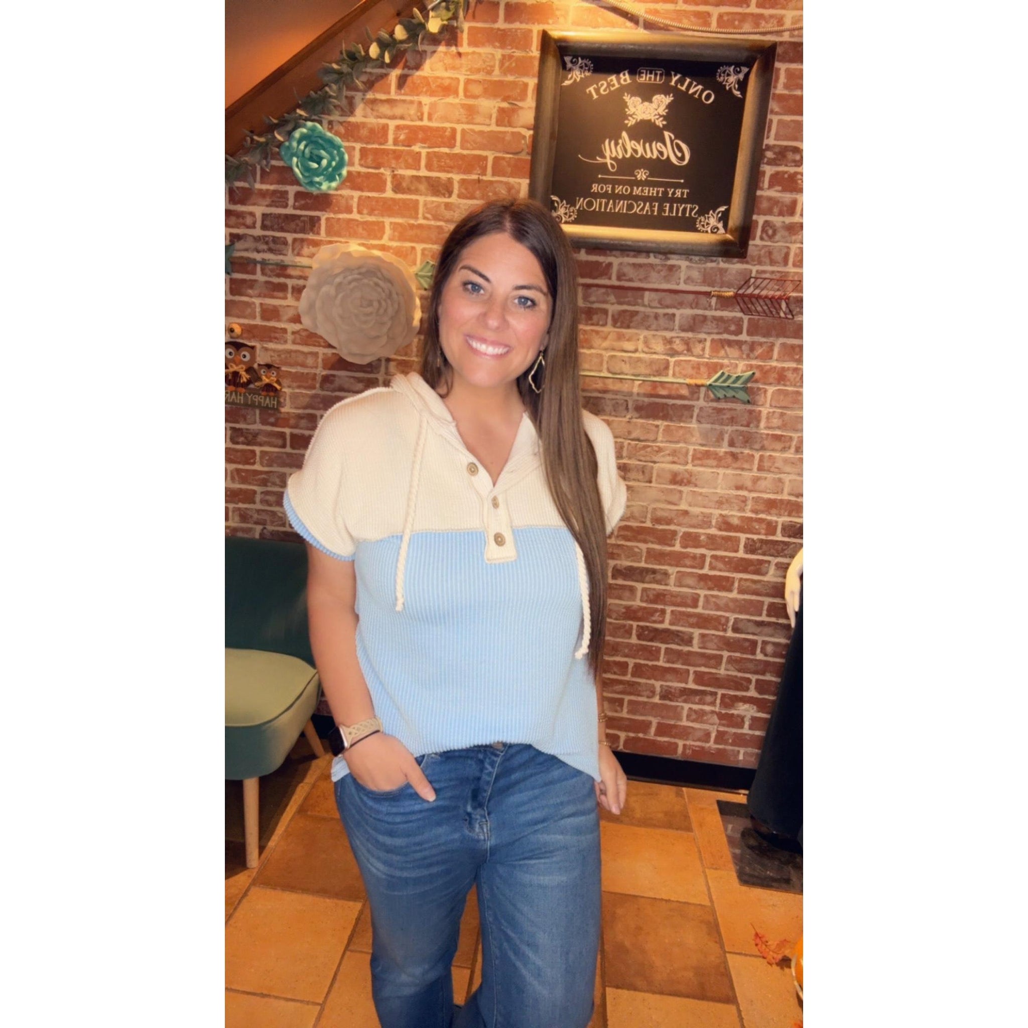 CLARA TOP IN SERENITY-Body and Sol