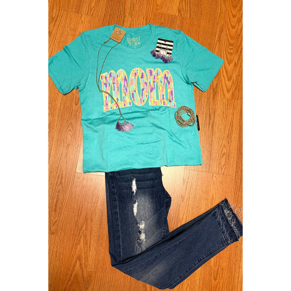 COLORFUL MOM TEE-Body and Sol