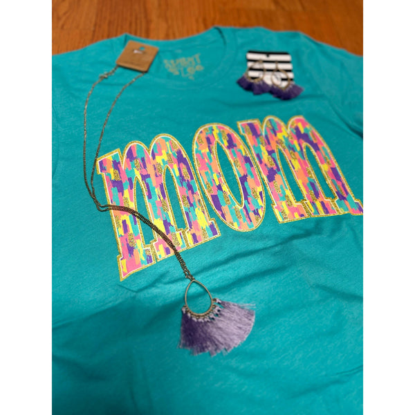 COLORFUL MOM TEE-Body and Sol