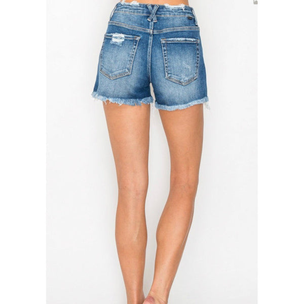 DEENA'S DENIM SHORTS-Body and Sol