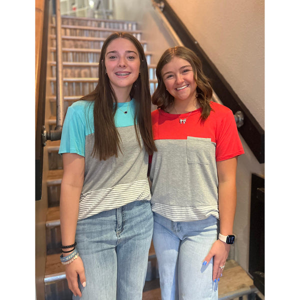 DIANE TOP IN CORAL-Body and Sol