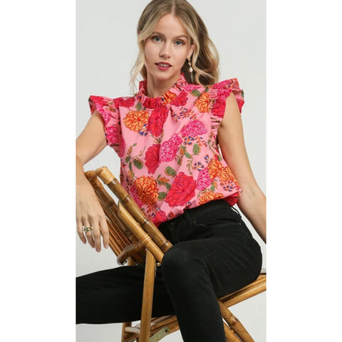 FOXY FLORAL TOP-Body and Sol