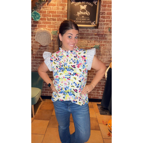 FRESH FLORAL TOP-Body and Sol