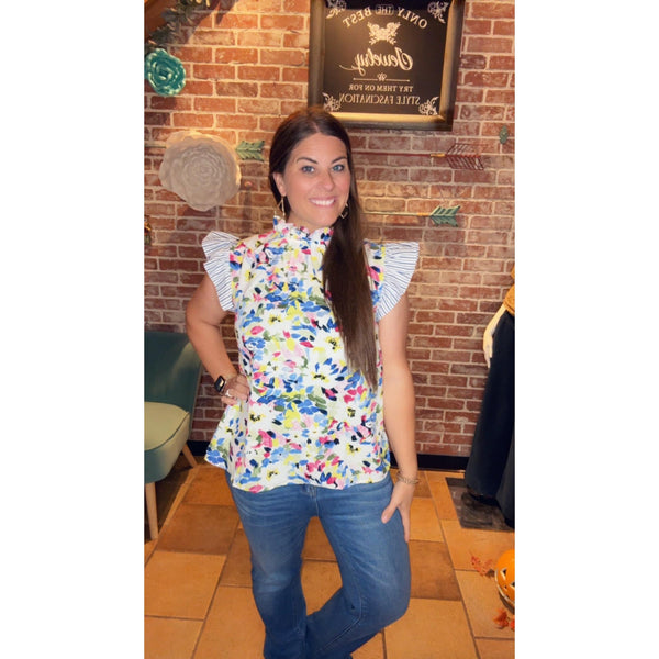 FRESH FLORAL TOP-Body and Sol