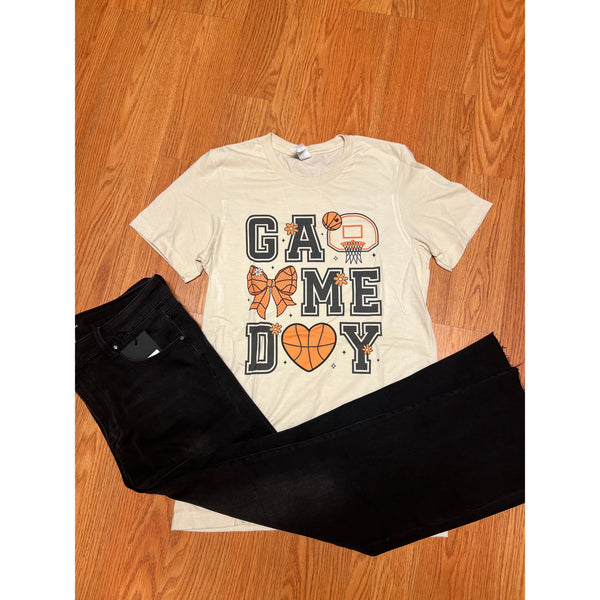 GAME DAY BASKETBALL TEE-Body and Sol