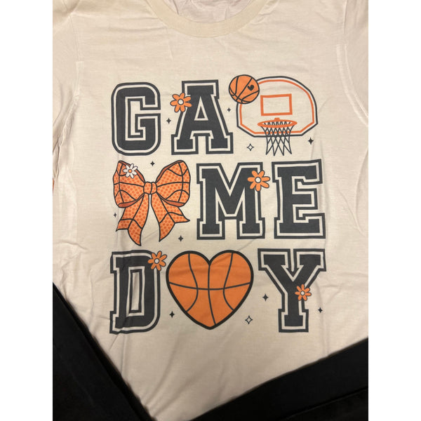 GAME DAY BASKETBALL TEE-Body and Sol