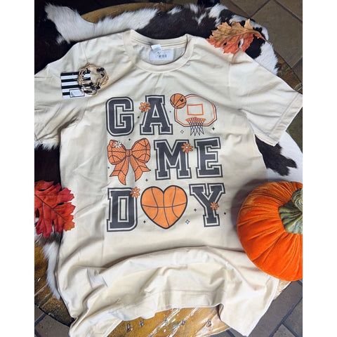 GAME DAY BASKETBALL TEE-Body and Sol