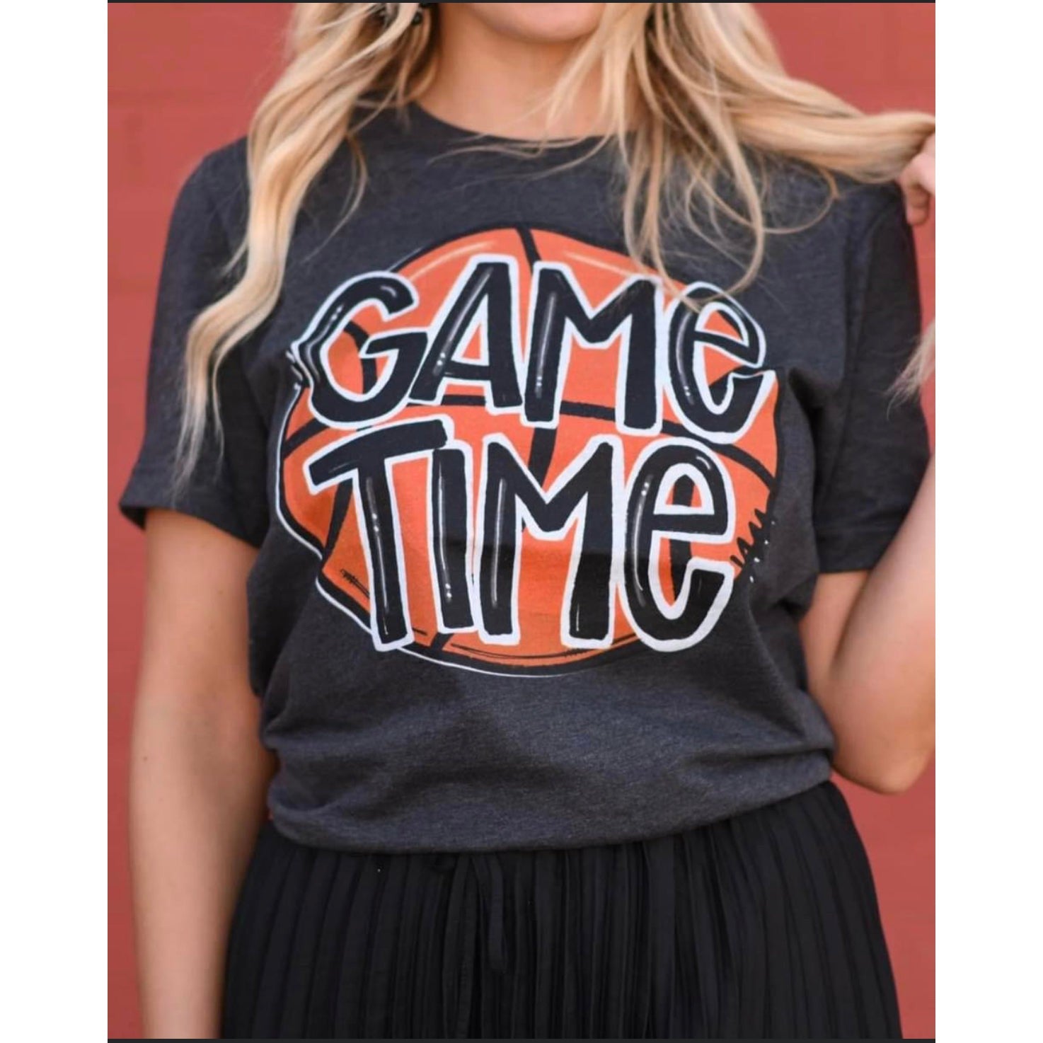 GAME TIME BASKETBALL TEE-ADULT-Body and Sol