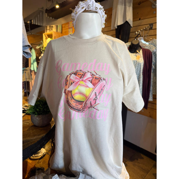 GAMEDAY SOFTBALL TEE-Body and Sol