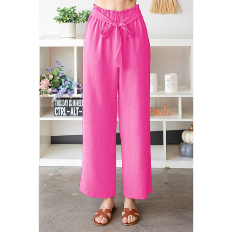 HEIMISH DRESS PANTS IN HOT PINK-Body and Sol