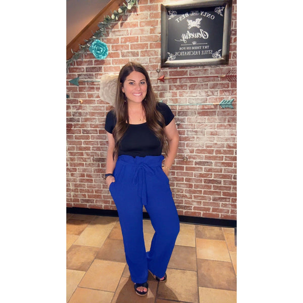 HEIMISH DRESS PANTS IN ROYAL BLUE-Body and Sol